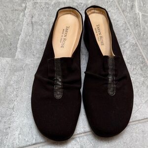 Taryn Rose Classic Black Loafers